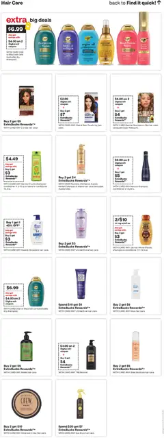 Preview of CVS Pharmacy weekly ads valid from 07/26/2026 | Page: 11 | Products: Biotin, Shampoo, Conditioner, Hair color