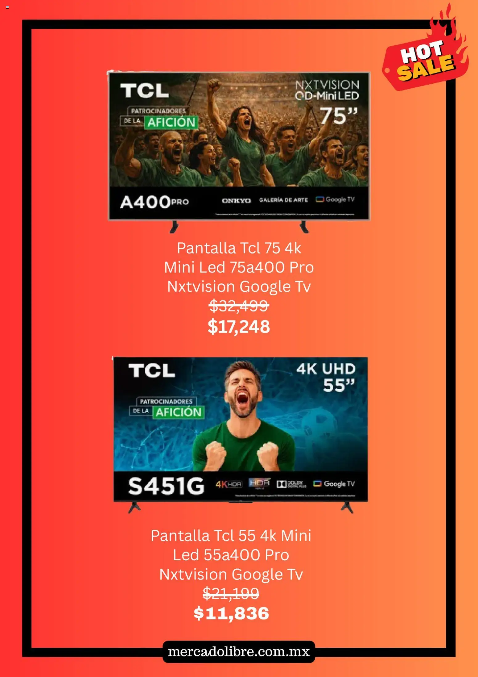 Nuevas ofertas de Mercado Libre válidas en toda la República Mexicana desde el 25.05.2026. ¡Encuentra las mejores ofertas en Mercado Libre Hot Sale! | Página: 2