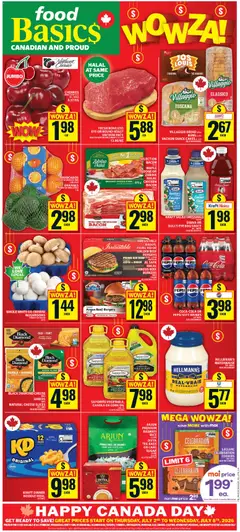 Preview of Food Basics weekly flyer - Ajax from shop Food Basics valid from Jul 2, 2026