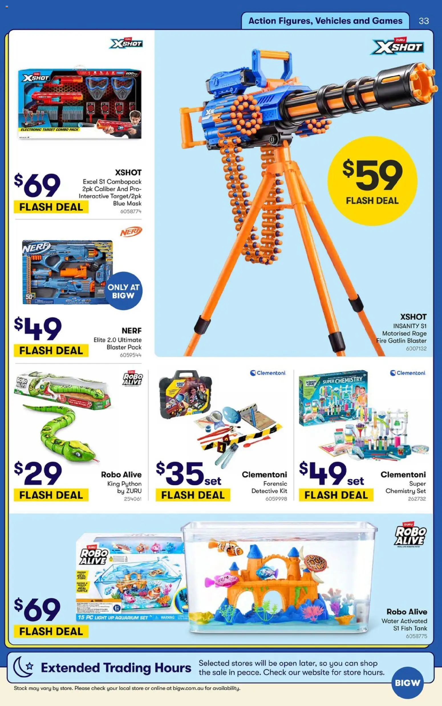 Big W catalogue - valid from 09.06.2026 | Page: 33 | Products: Light, Mask, Fish, Water