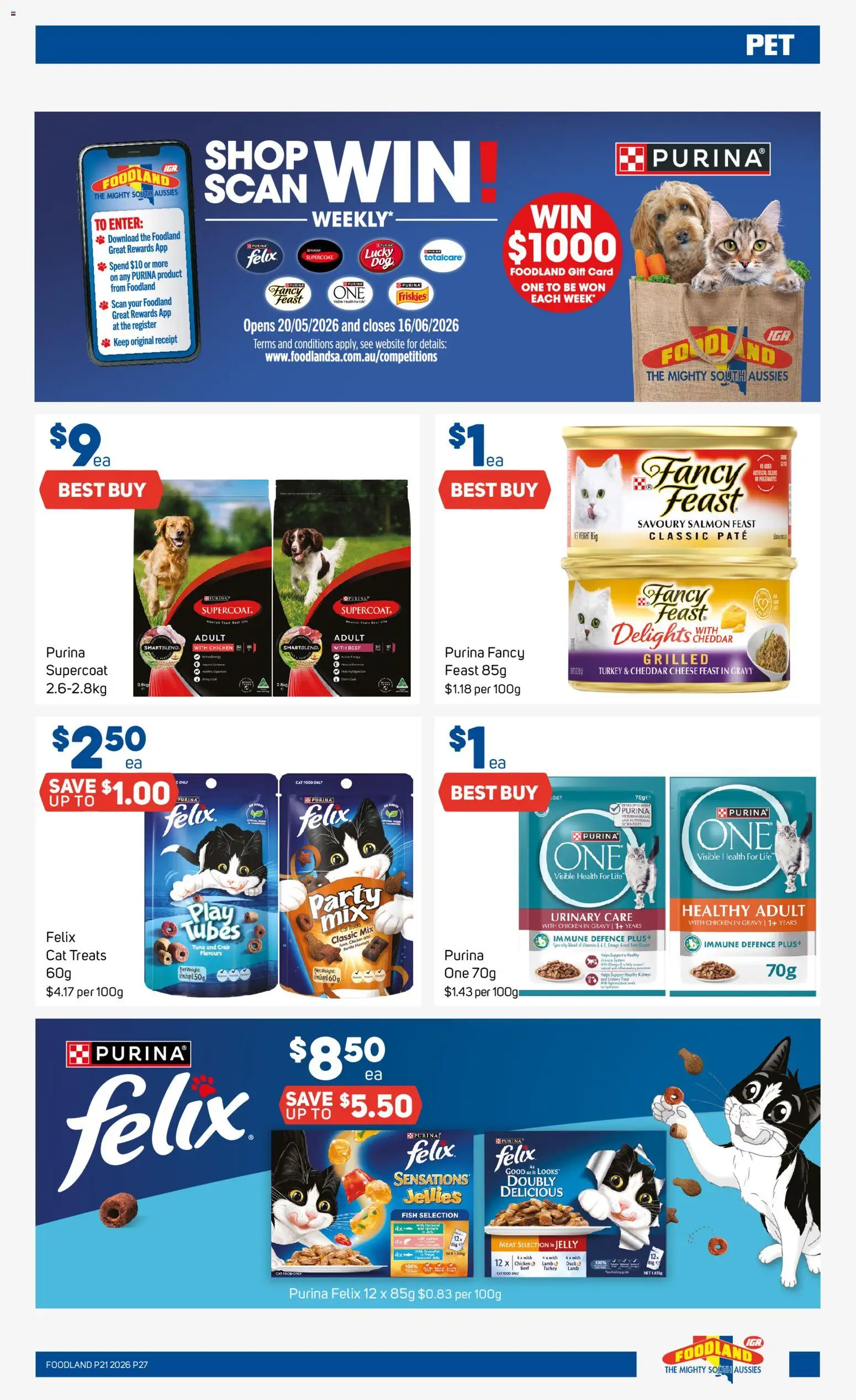 Foodland catalogue - valid from 20.05.2026 | Page: 27 | Products: Crab, Cheese, Lamb, Fish
