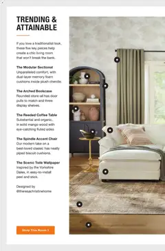 Preview of Home Depot weekly ads valid from 27.04.2026 | Page: 10 | Products: Chair, Sectional, Bookcase, Mango
