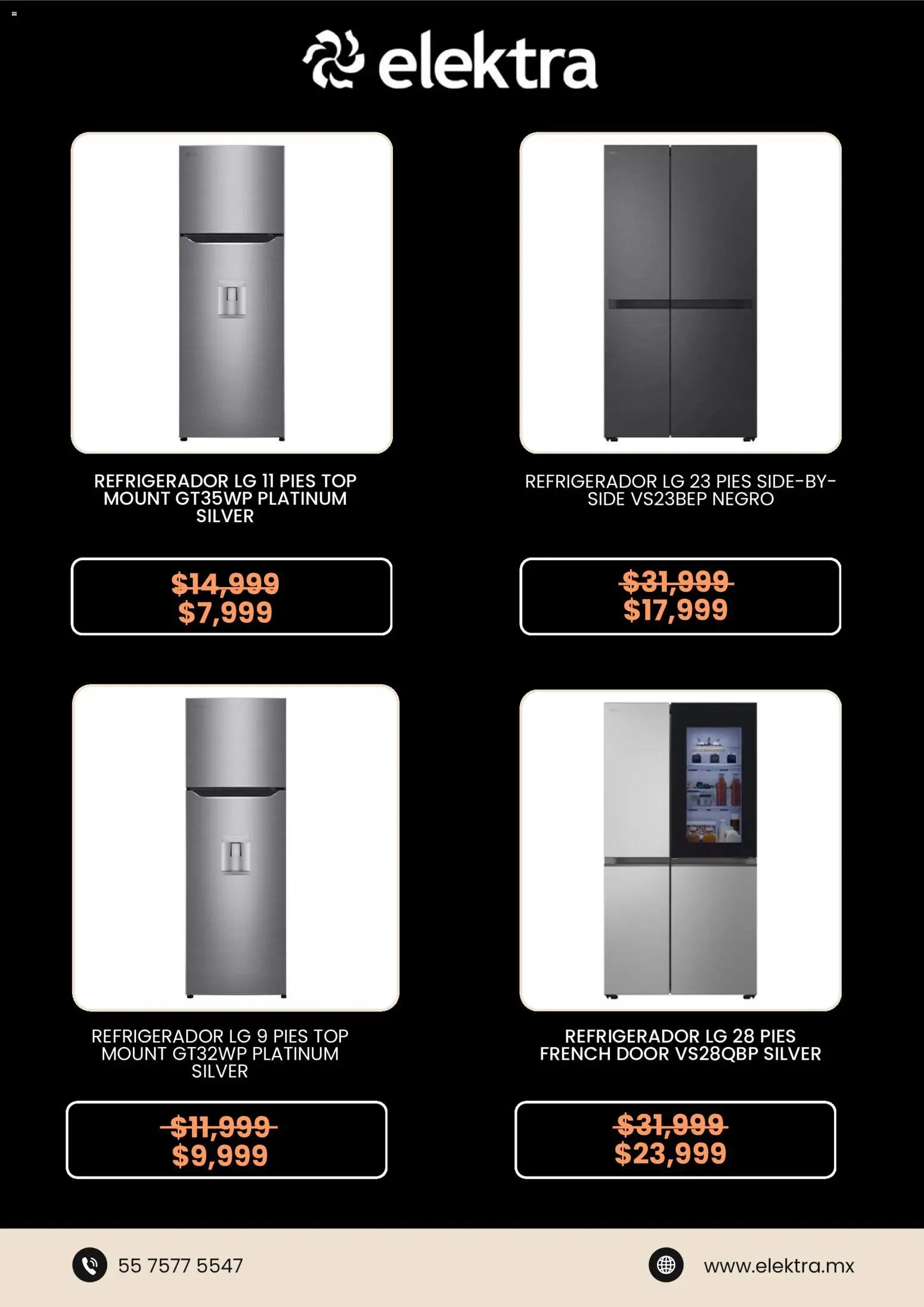 Nuevas ofertas de Elektra válidas en toda la República Mexicana desde el 06/07/2026. ¡Encuentra las mejores ofertas en Elektra catálogo! | Página: 3