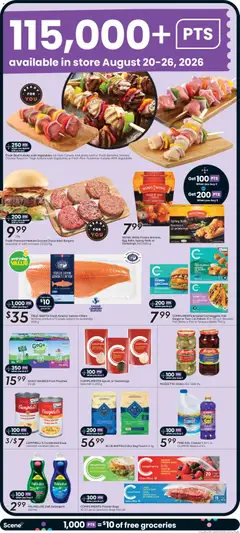 Preview of Safeway weekly flyer / circulaire from shop Safeway valid from Aug 20, 2026 | Page: 6