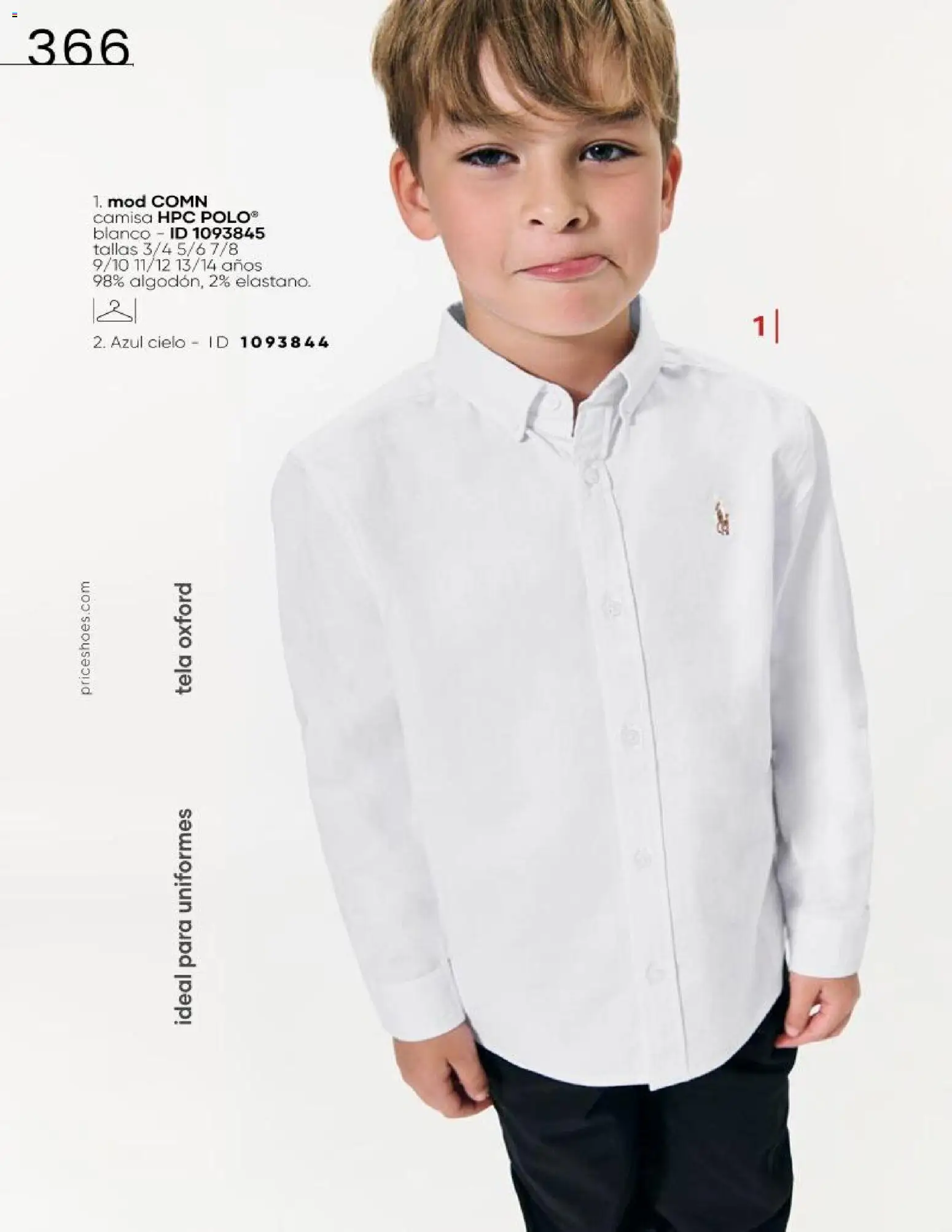 Nuevas ofertas de Price Shoes válidas en toda la República Mexicana desde el 16.06.2026. ¡Encuentra las mejores ofertas en Price Shoes catálogo Cierre de temporada! | Página: 366 | Productos: Camisa