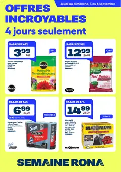 Preview of Rona circulaire from shop Rona valid from Sep 3, 2026