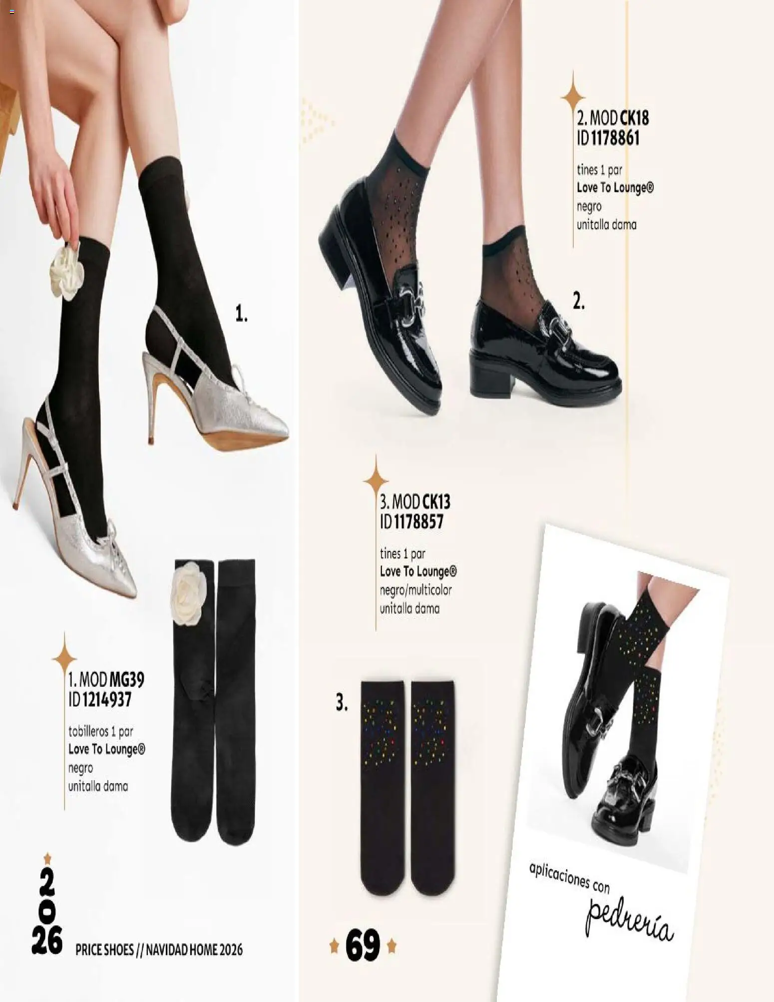 Nuevas ofertas de Price Shoes válidas en toda la República Mexicana desde el 15/10/2026. ¡Encuentra las mejores ofertas en Price Shoes catálogo Navidad Home! | Página: 70