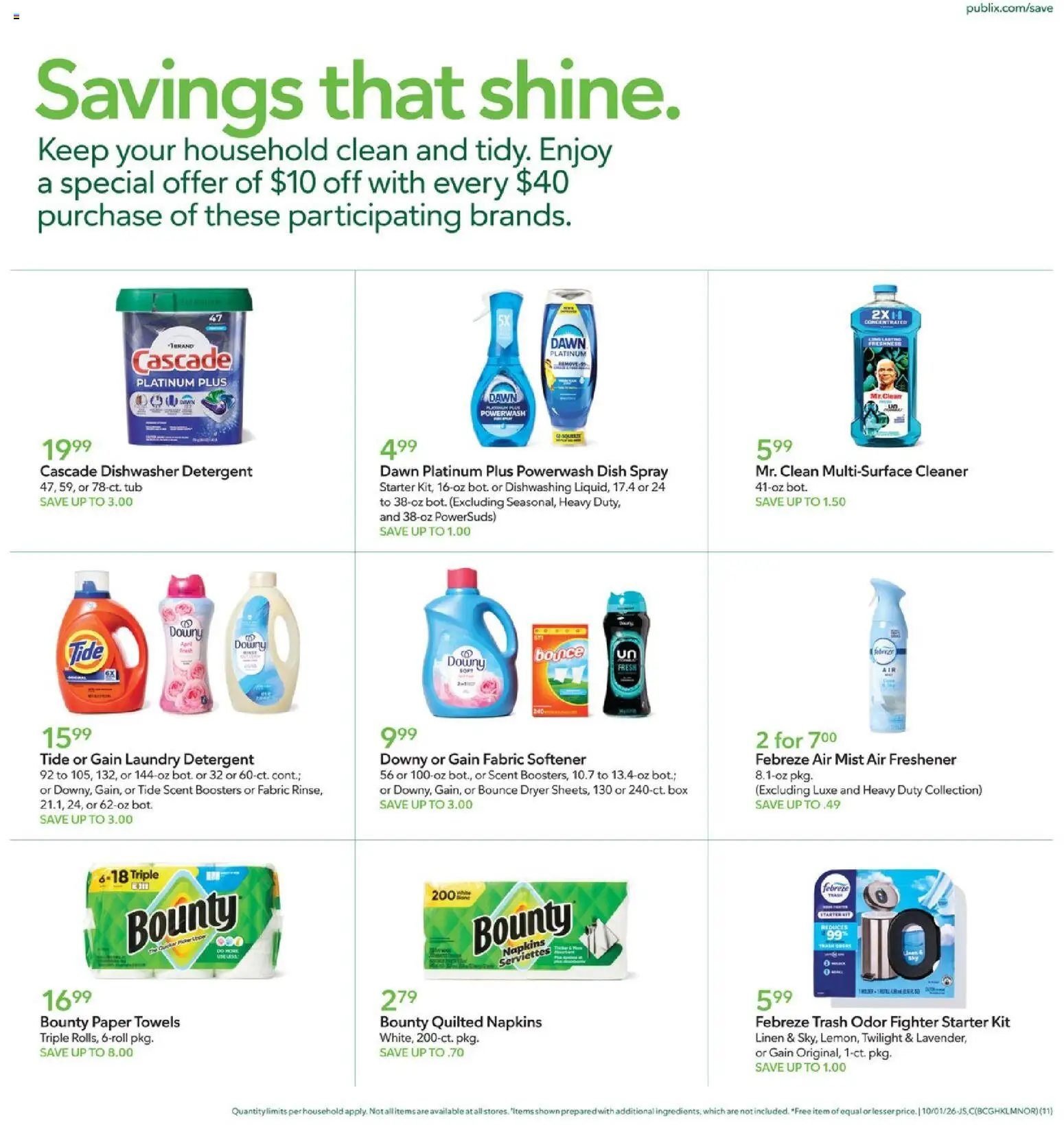 Publix Weekly Ad - valid from 09/30/2026 | Page: 11