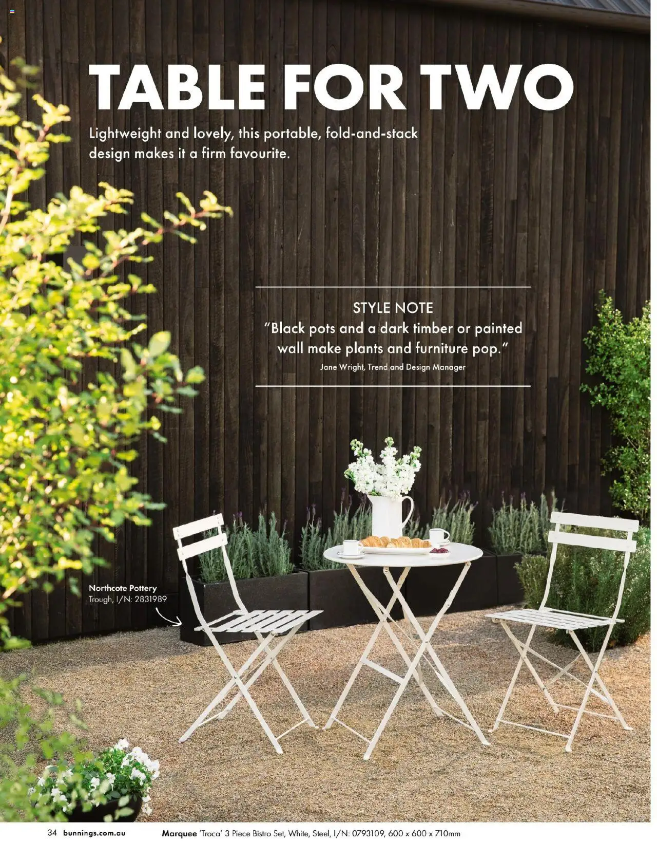 Bunnings Warehouse catalogue - valid from 25/08/2025 | Page: 34 | Products: Table, Pots