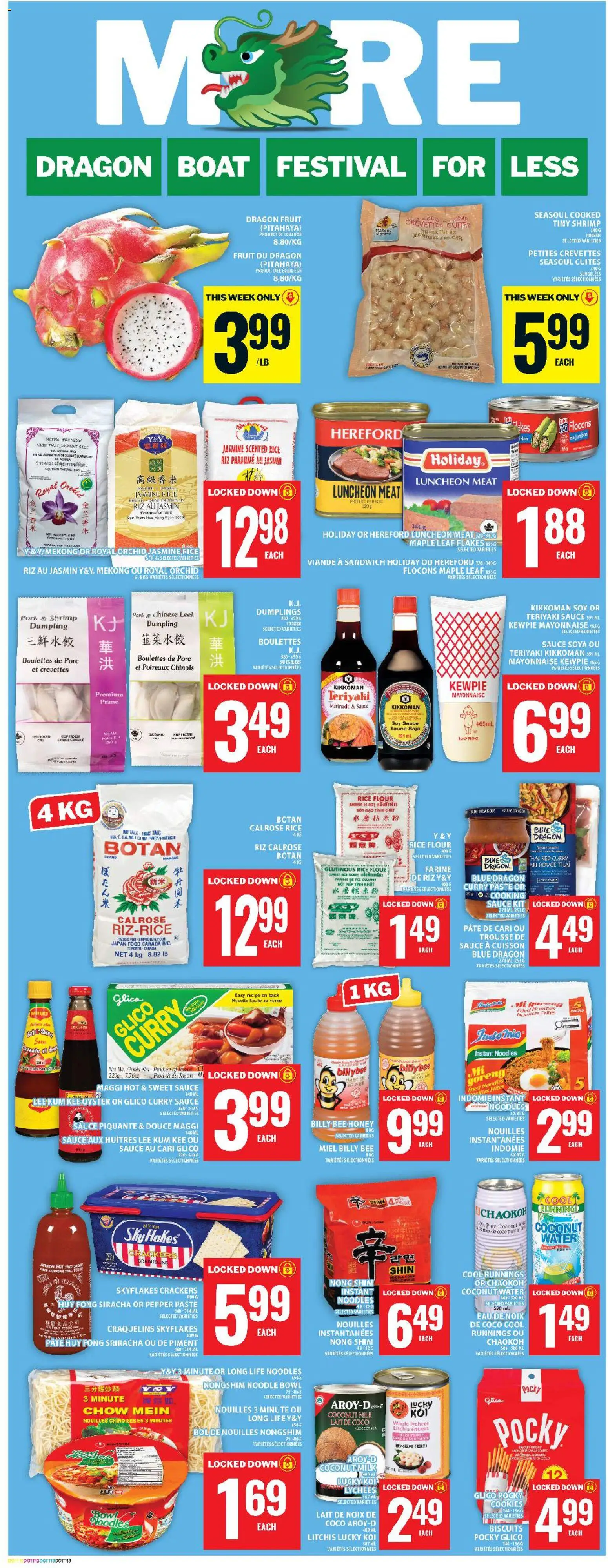 Food Basics flyer valid from 11.06.2026 | Page: 19 | Products: Cookies, Flakes, Milk, Pork