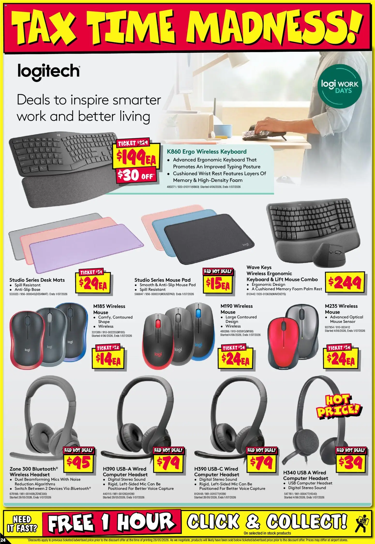 JB Hi-Fi catalogue - valid from 11.06.2026 | Page: 24 | Products: Digital, Computer, Headset, Usb