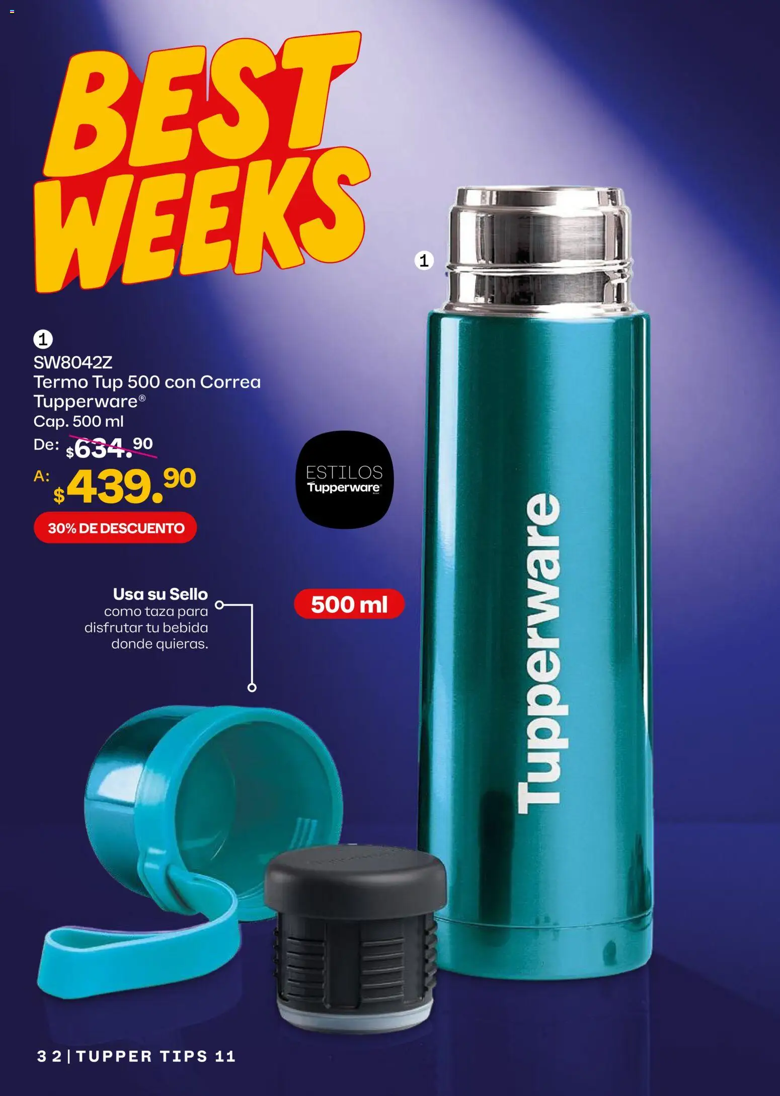 Nuevas ofertas de Tupperware válidas en toda la República Mexicana desde el 05/10/2026. ¡Encuentra las mejores ofertas en Tupperware catálogo! | Página: 32