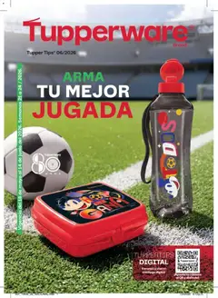 Vista previa de Tupperware catálogo, nuevo folleto de la tienda, válido en México a partir del 18.05.2026