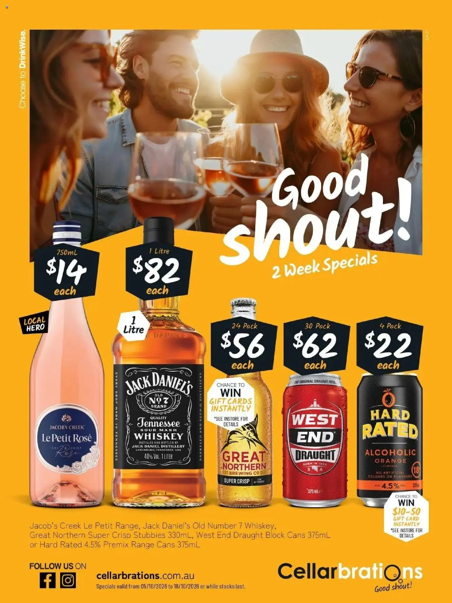 Cellarbrations catalogue Aldgate - 05/10/2026 > weekly / monthly specials | Page: 1