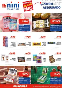 Vista previa NINI Mayorista ofertas válido desde el 18.05.2026 | Página: 32 | Productos: Gomitas, Frutilla, Mani, Golosinas