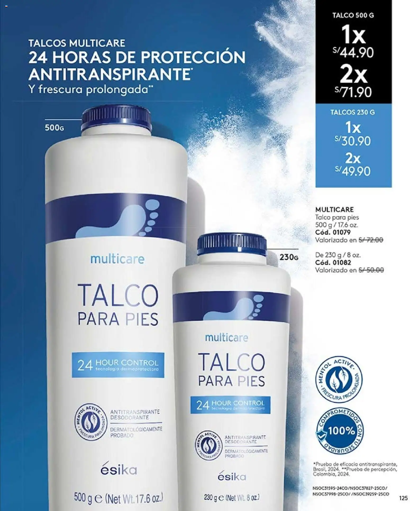 Catálogo Ésika válido desde 11/07/2026 | Página: 137 | Productos: Desodorante, Antitranspirante