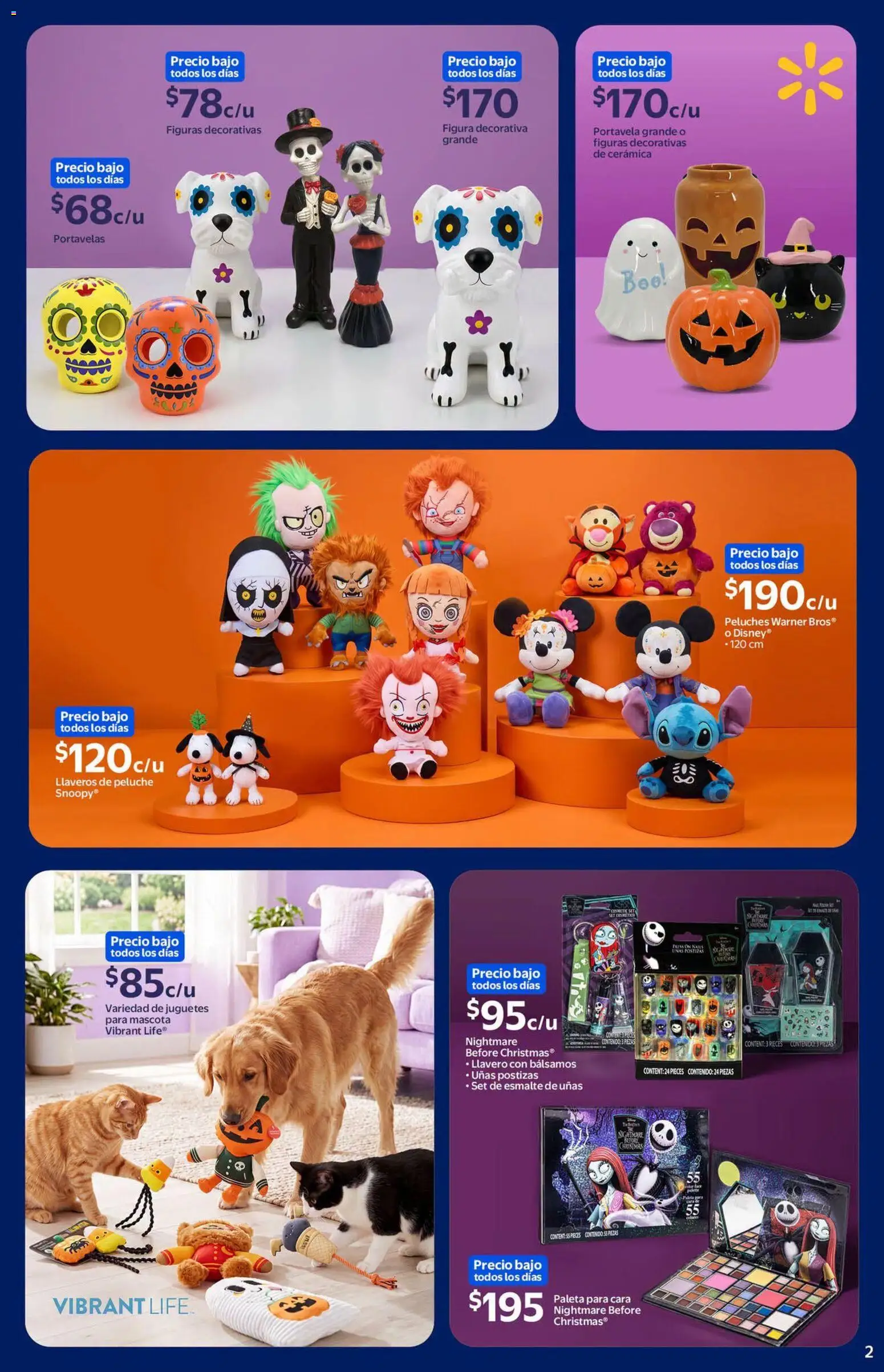 Nuevas ofertas de Walmart Express válidas en toda la República Mexicana desde el 01/10/2026. ¡Encuentra las mejores ofertas en Walmart Express folleto Halloween! | Página: 2