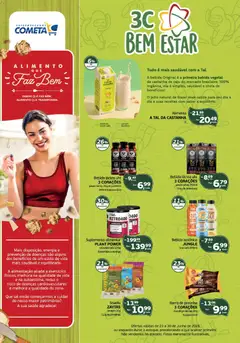 Cometa Supermercados ofertas Alimento Que Faz Bem - Pré-Visualização do folheto da loja Cometa Supermercados, válido de 23/06/2026