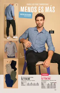 Vista previa de folleto Leonisa catálogo - Campaña 11 de la Leonisa válido desde 15/07/2026 | Página: 121 | Productos: Café, Camisa