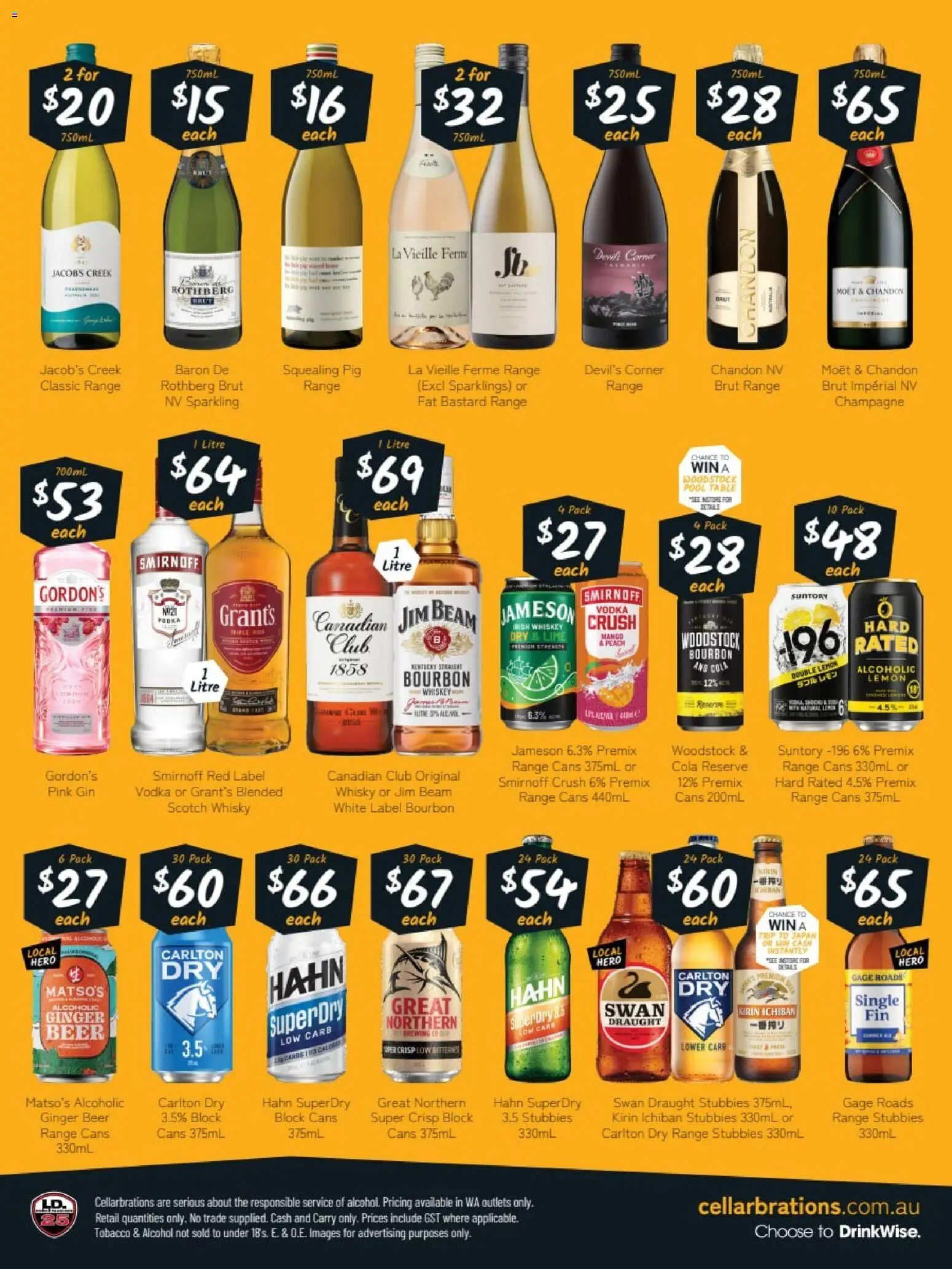 Cellarbrations catalogue - valid from 01.06.2026 | Page: 2 | Products: Table, Gin, Scotch, Lime