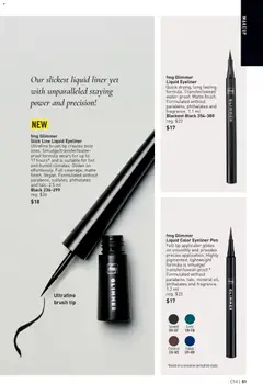 Preview of Avon Brochure Campaign from shop Avon valid from Jul 2, 2026 | Page: 51 | Products: Brush, Eyeliner