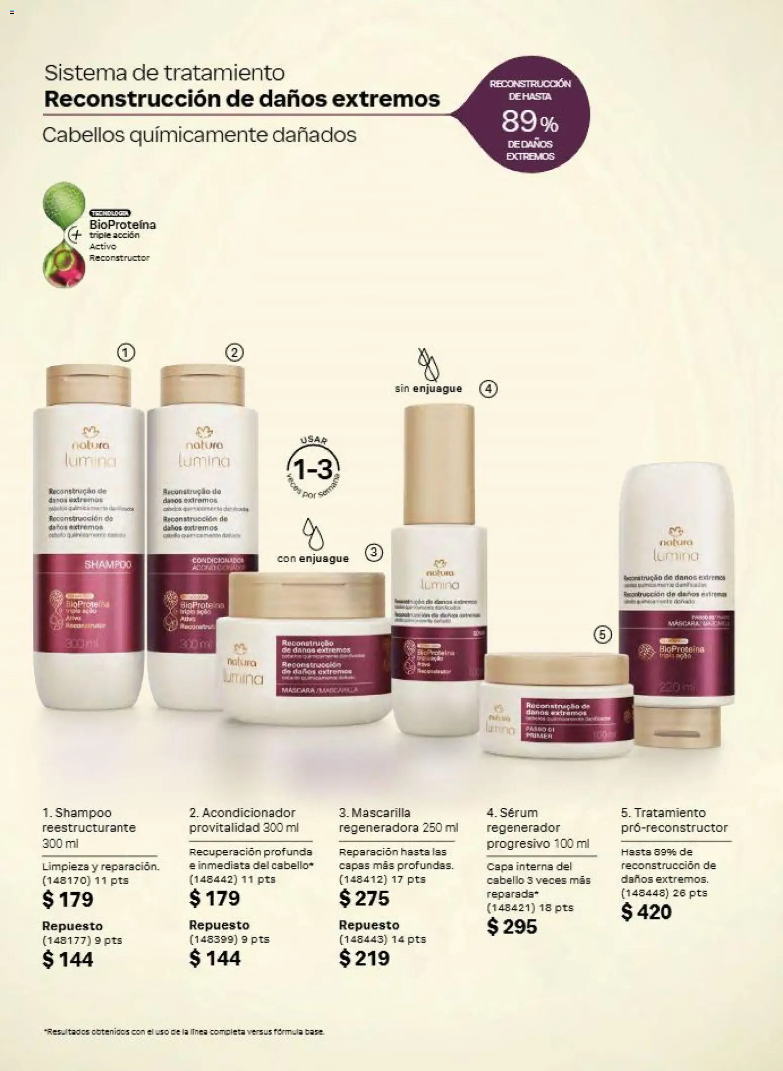 Nuevas ofertas de Natura válidas en toda la República Mexicana desde el 31/07/2026. ¡Encuentra las mejores ofertas en Natura campaña 12 2026! | Página: 130 | Productos: Serum, Máscara, Shampoo, Acondicionador