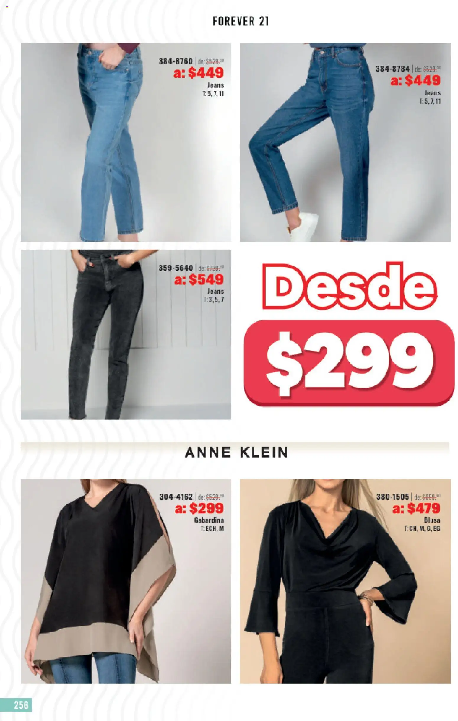 Nuevas ofertas de Andrea válidas en toda la República Mexicana desde el 31.05.2026. ¡Encuentra las mejores ofertas en Andrea catálogo Outlet! | Página: 256