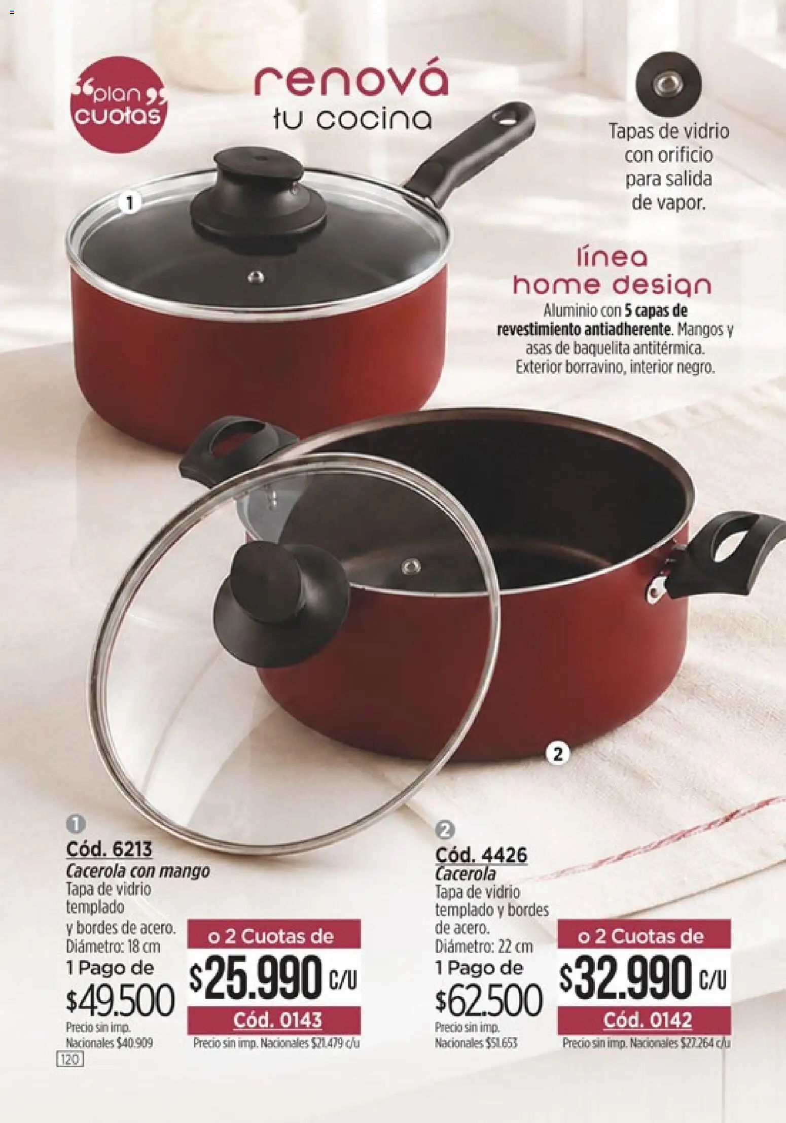 Catálogo Amodil Campaña 16 │ válido desde el 19/09/2026 | Página: 120 | Productos: Cocina, Mango