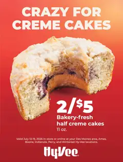 Preview of HyVee weekly ads valid from 07/13/2026