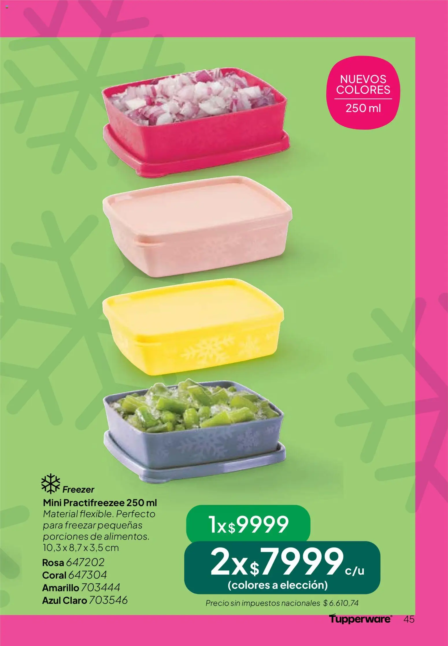 Tupperware Folleto │ válido desde el 10.04.2026 | Página: 46 | Productos: Freezer