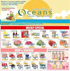 Preview of Oceans weekly flyer - Mississauga from shop Oceans valid from Aug 14, 2026