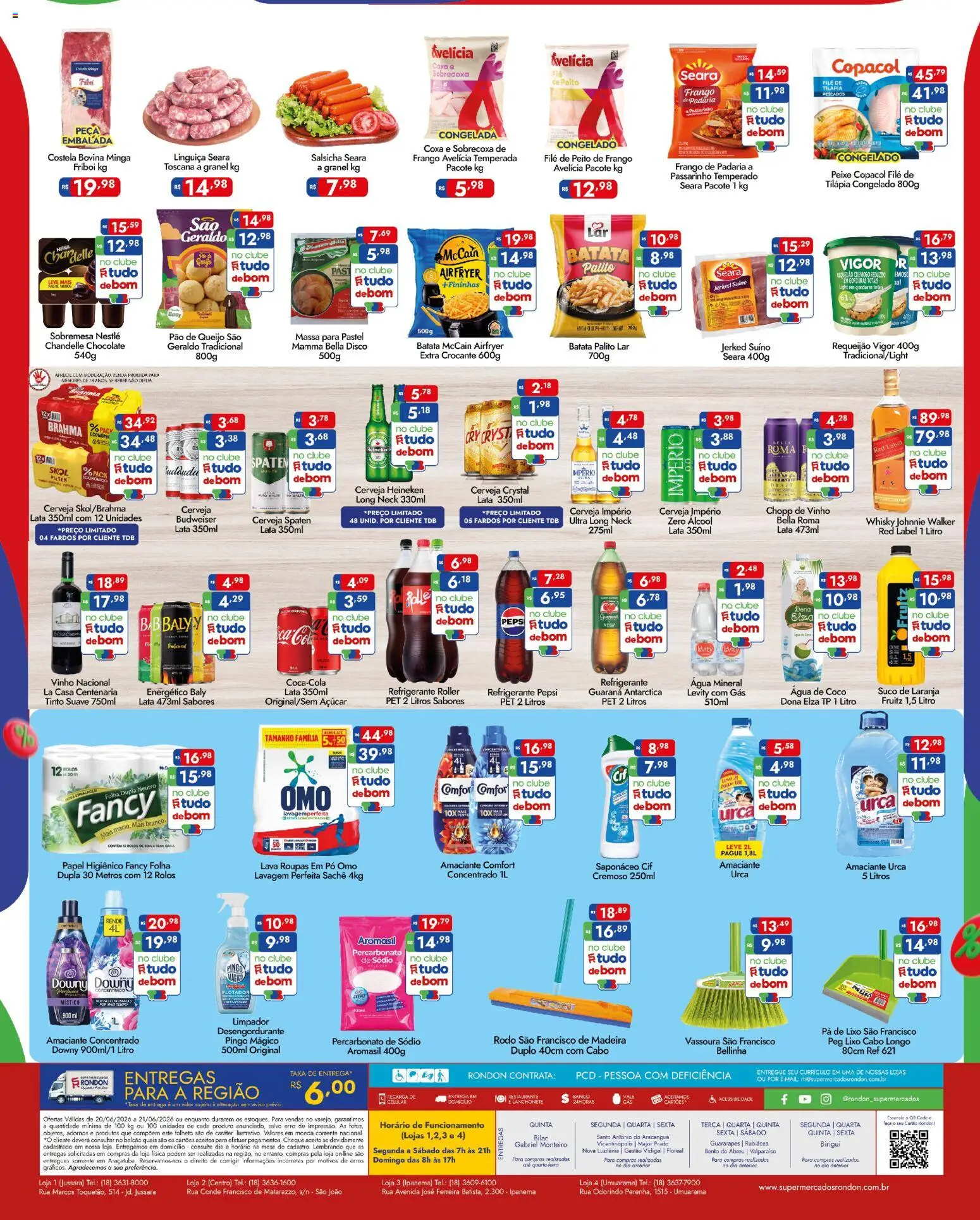 Supermercados Rondon Folheto - válido de 20.06.2026 | Página: 2