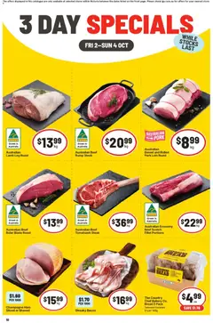 Preview of IGA catalogue 3 Day Specials Coburg - valid from 02/10/2026
