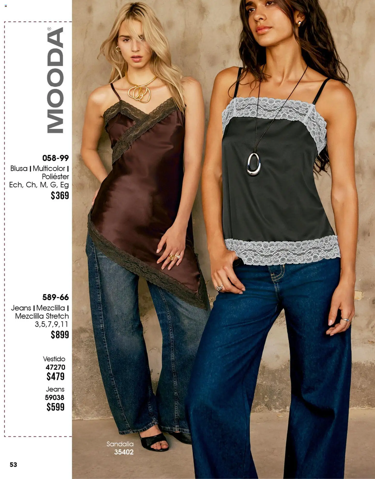 Nuevas ofertas de Cklass válidas en toda la República Mexicana desde el 08/07/2026. ¡Encuentra las mejores ofertas en Cklass catálogo Mooda! | Página: 54 | Productos: Blusa, Vestido