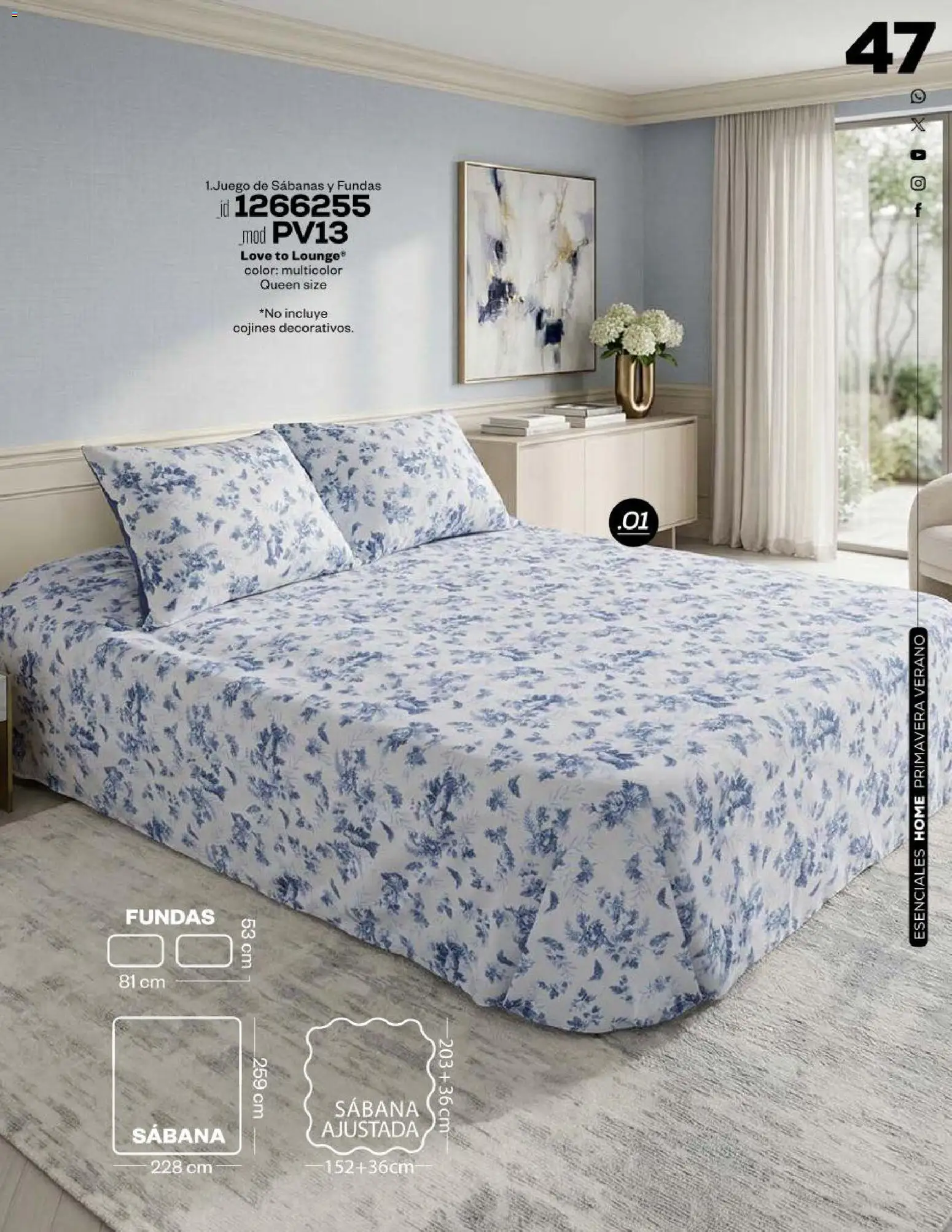 Nuevas ofertas de Price Shoes válidas en toda la República Mexicana desde el 04.05.2026. ¡Encuentra las mejores ofertas en Price Shoes catálogo Esenciales Home! | Página: 47 | Productos: Sabanas