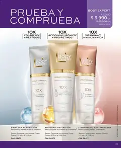 Catálogo L'Bel Campaña 11 válido desde el 14.06.2026 | Página: 39 | Productos: Body, Serum