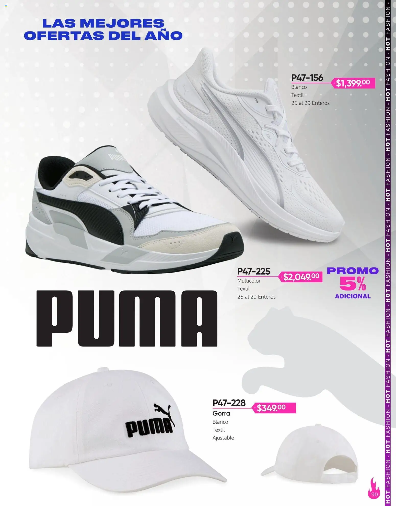 Nuevas ofertas de Cklass válidas en toda la República Mexicana desde el 03/08/2026. ¡Encuentra las mejores ofertas en Cklass catálogo Hot Fashion Calzado! | Página: 91 | Productos: Gorra