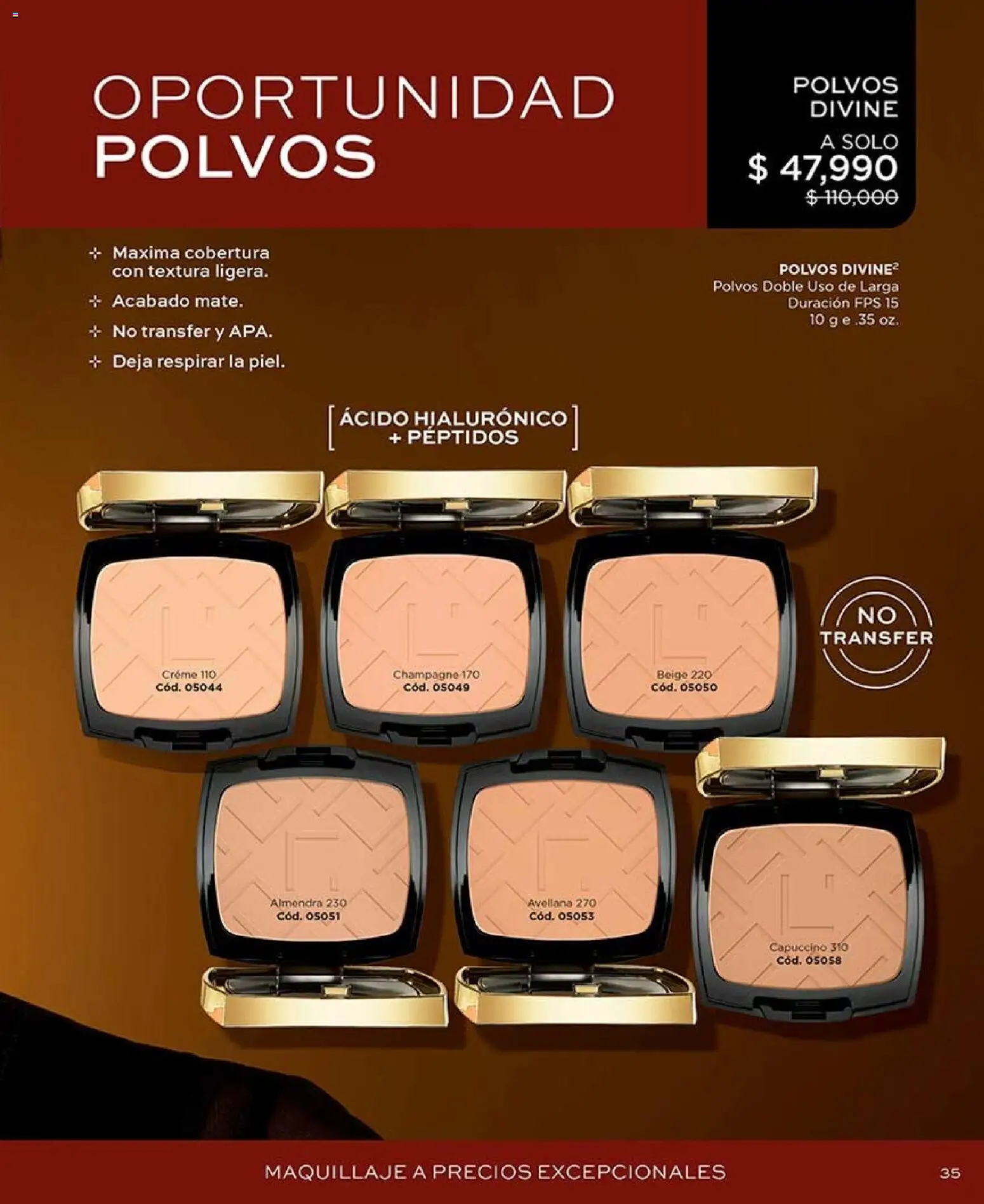 L'Bel revista - valida desde el 07/09/2026 | Página: 35 | Productos: Almendra, Maquillaje