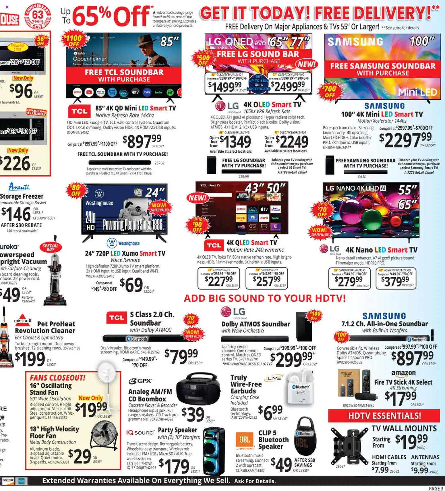 ABC Warehouse Weekly Ad - valid from 10/04/2026 | Page: 3