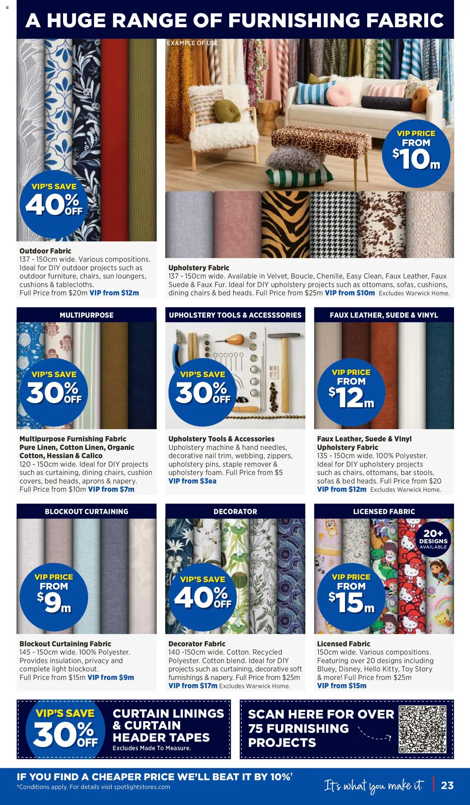 Spotlight catalogue - valid from 03.06.2026 | Page: 23 | Products: Curtain, Accessories, Multipurpose, Tools