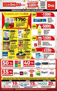 Vista previa Supermercado DIA Ofertas válido desde el 07/10/2026