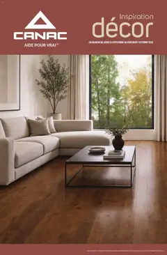 Preview of Canac circulaire - Inspiration Décor from shop Canac valid from Sep 24, 2026