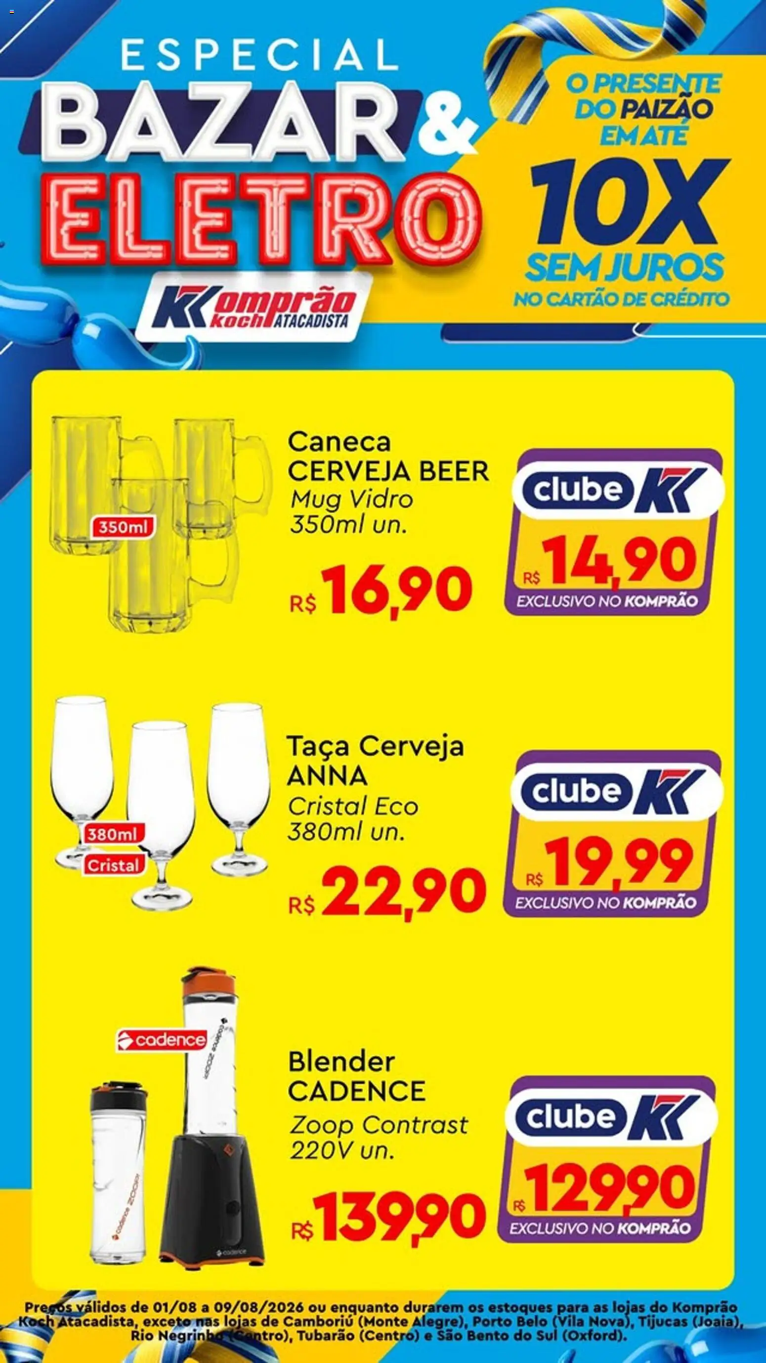 Komprao Atacadista Folheto - válido de 01/08/2026 | Página: 2 | Produtos: Caneca, Cerveja