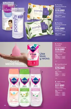 Leonisa - Catálogo -  Vista previa de la revista de la tienda Leonisa valido desde el 15.05.2026 | Página: 68 | Productos: Té, Algodón, Copa menstrual, Loción tonificante