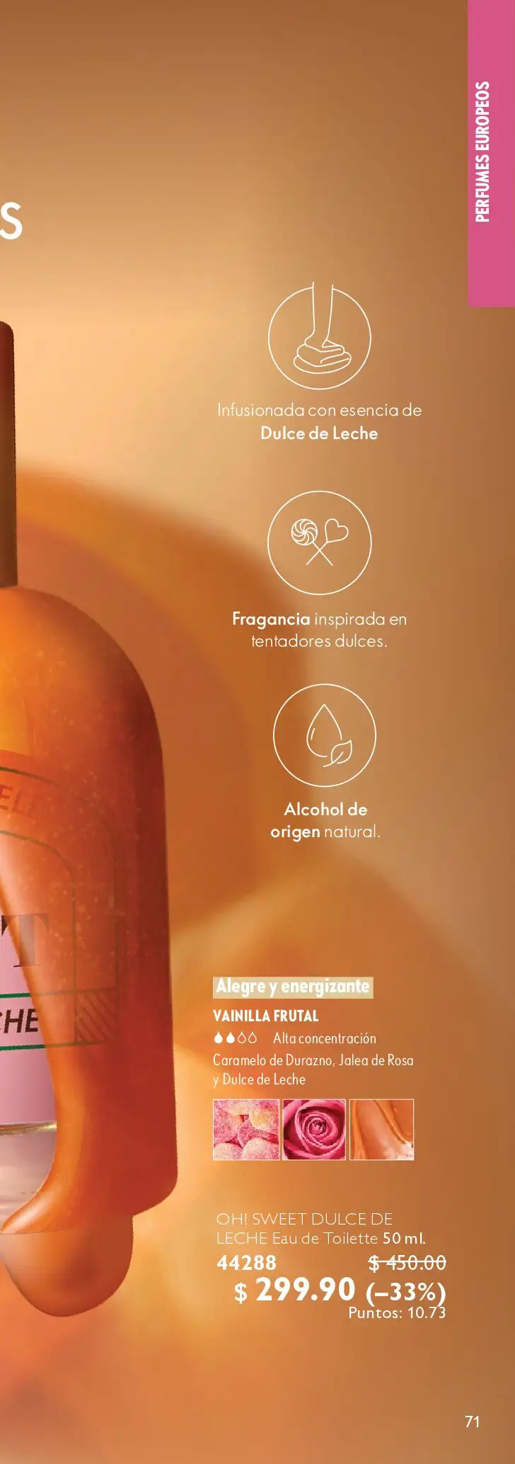 Nuevas ofertas de Oriflame válidas en toda la República Mexicana desde el 09.05.2026. ¡Encuentra las mejores ofertas en Oriflame campaña 7 2026! | Página: 141 | Productos: Dulce de leche, Leche, Fragancia, Eau de toilette