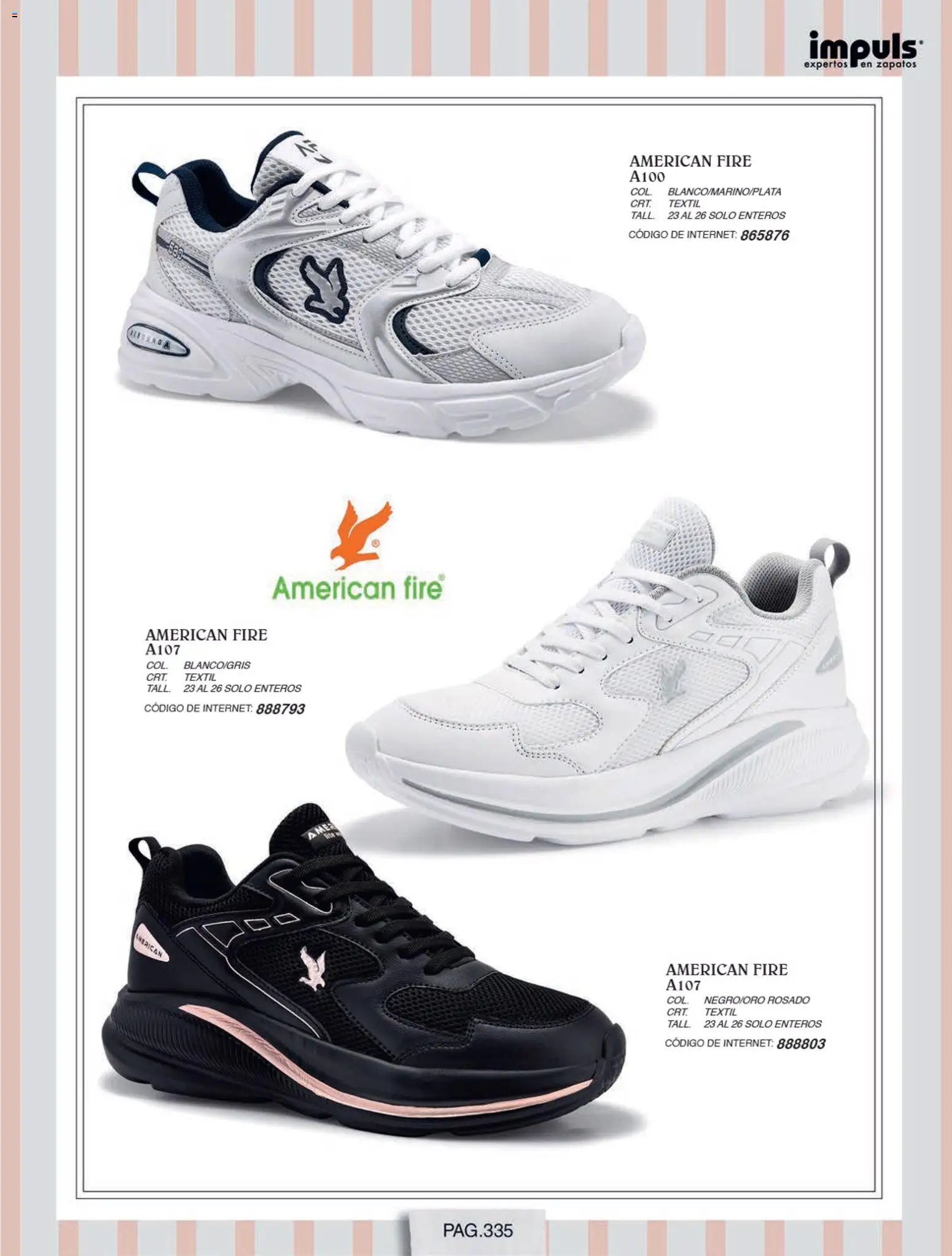 Nuevas ofertas de Impuls válidas en toda la República Mexicana desde el 01/07/2026. ¡Encuentra las mejores ofertas en Impuls catálogo Otoño Invierno! | Página: 337 | Productos: Zapatos