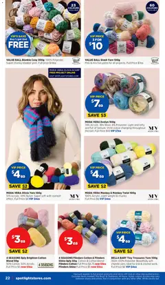 Preview of Spotlight catalogue - valid from 24/06/2026 | Page: 22 | Products: Light, Scarf, Weight, Blanket