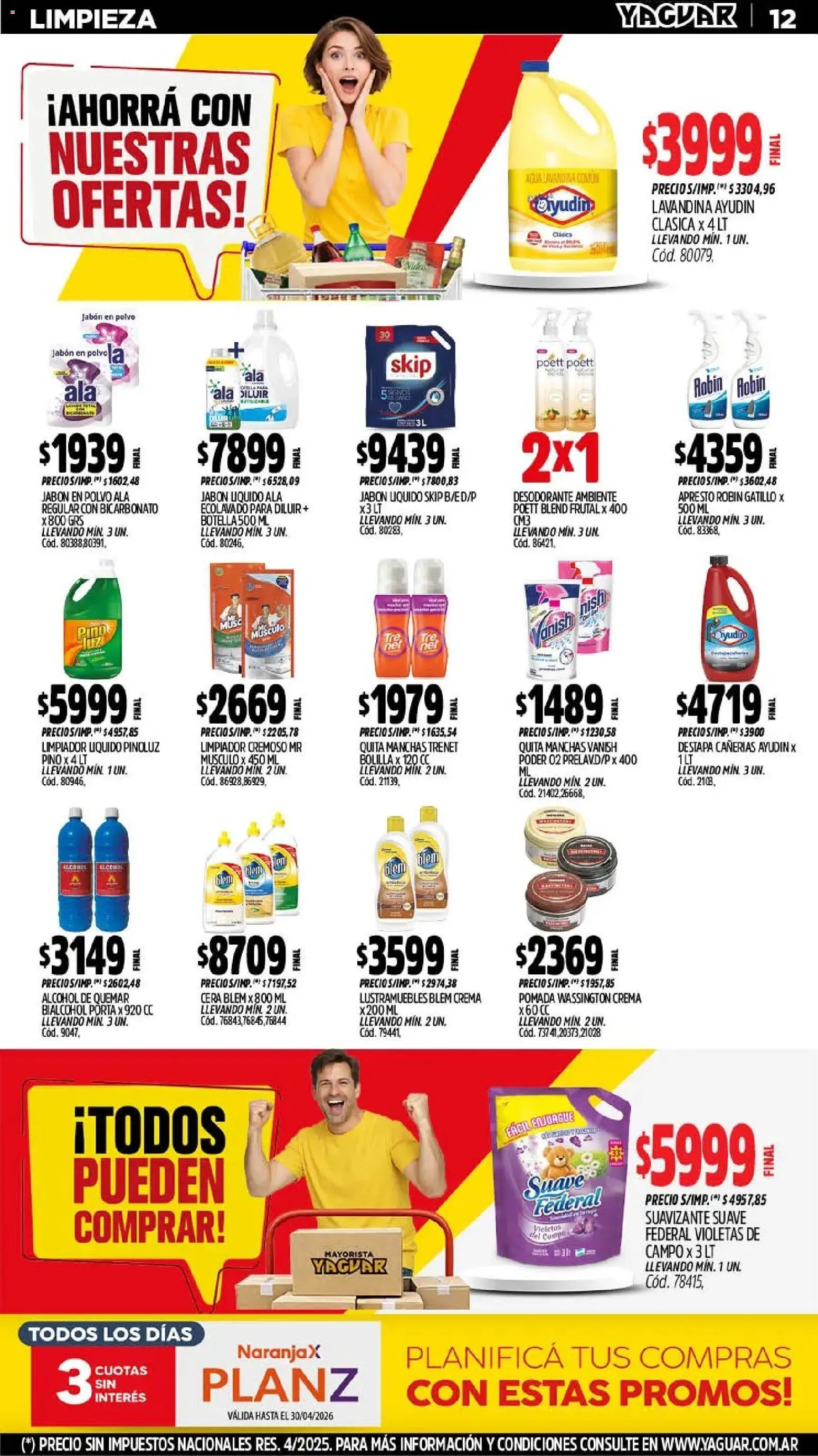 Yaguar - Oferta Semanal General Roca │ válido desde el 04.05.2026 | Página: 13