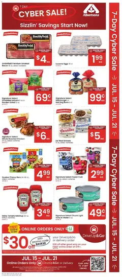 Preview of Albertsons weekly ads valid from 07/15/2026 | Page: 4