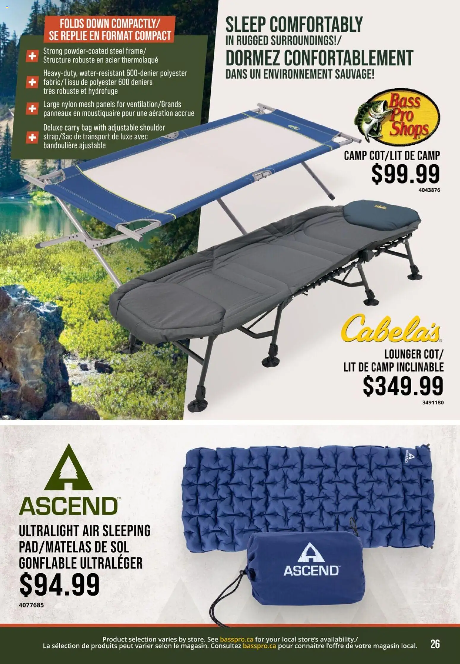 Cabelas flyer valid from 04.05.2026 | Page: 26 | Products: Bag